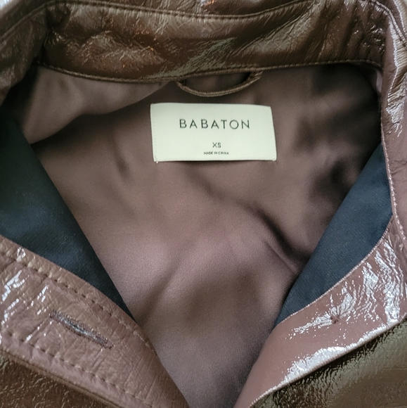 Babaton Pelli Jacket in Coffee Bean - Picture 2 of 3